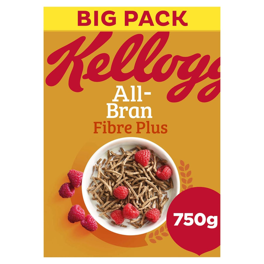Kellogg's All Bran Fibre Plus Breakfast Cereal 750g