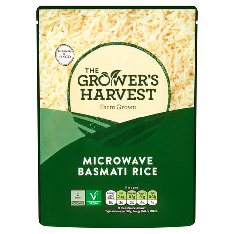 Growers Harvest Microwave Basmati Rice 250G