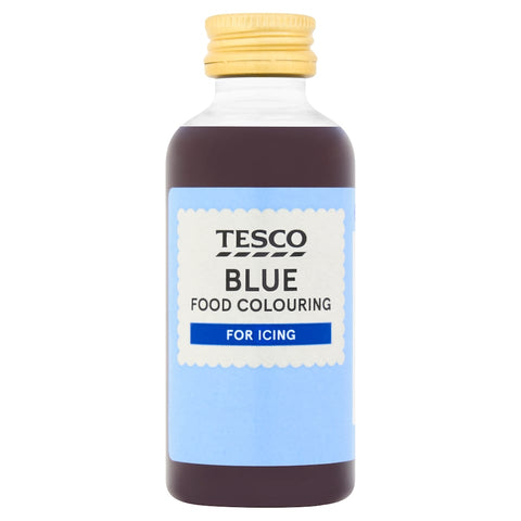 Tesco Blue Food Colouring 60ml