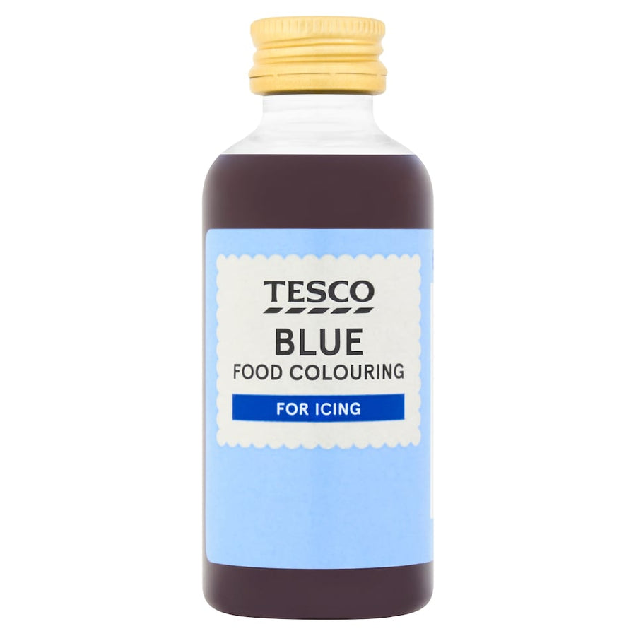 Tesco Blue Food Colouring 60ml