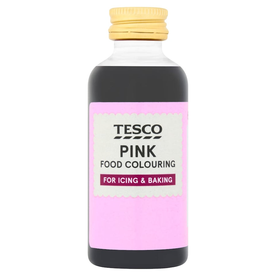 Tesco Pink Food Colouring 60ml
