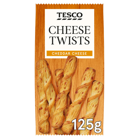 Tesco Cheese Twists 125g