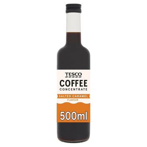Tesco Salted Caramel Flavour Coffee Concentrate 500ml