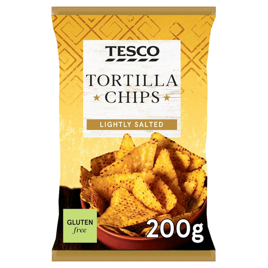 Tesco Lightly Salted Tortilla Chips 200g