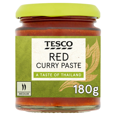 Tesco Red Thai Curry Paste 180g