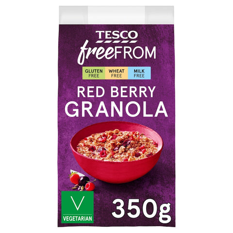 Tesco Free From Red Berry Granola 350g