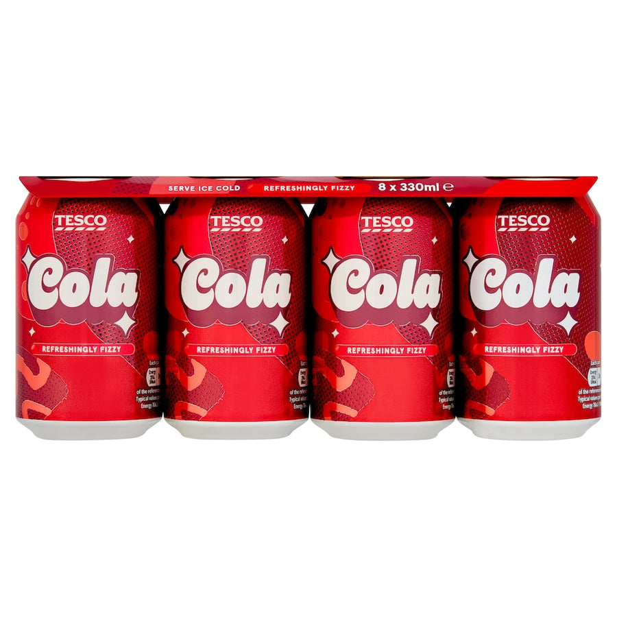 Tesco Classic Cola 8 x 330ml
