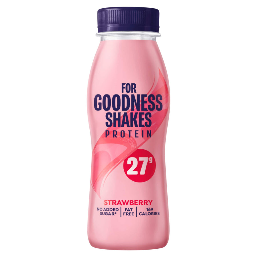 For Goodness Shakes Protein Strawberry Shake 250ml