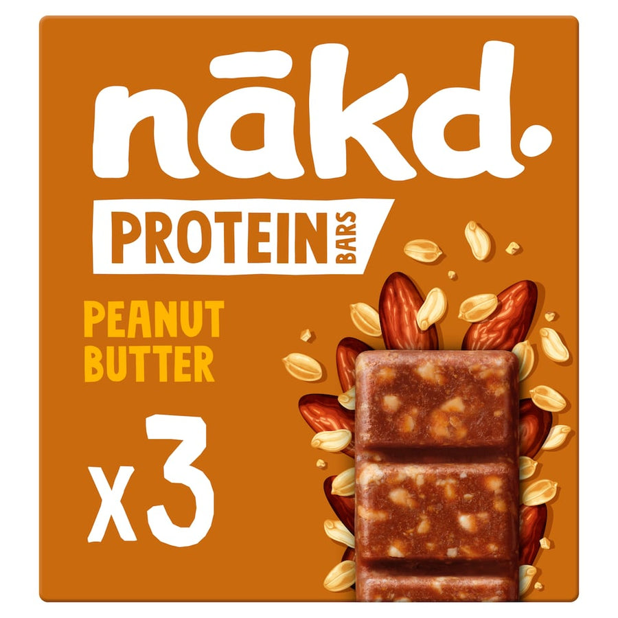 Nakd Peanut Butter Protein Bars Multipack 3 x 45g