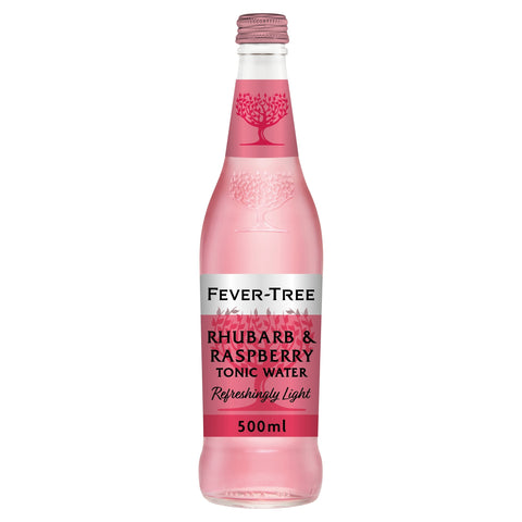 Fever Tree Rhubarb & Raspberry Tonic Water 500Ml