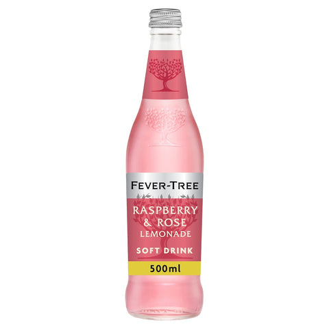 Fever Tree Sparkling Refreshingly Raspberry Lemonade soft drink 500Ml