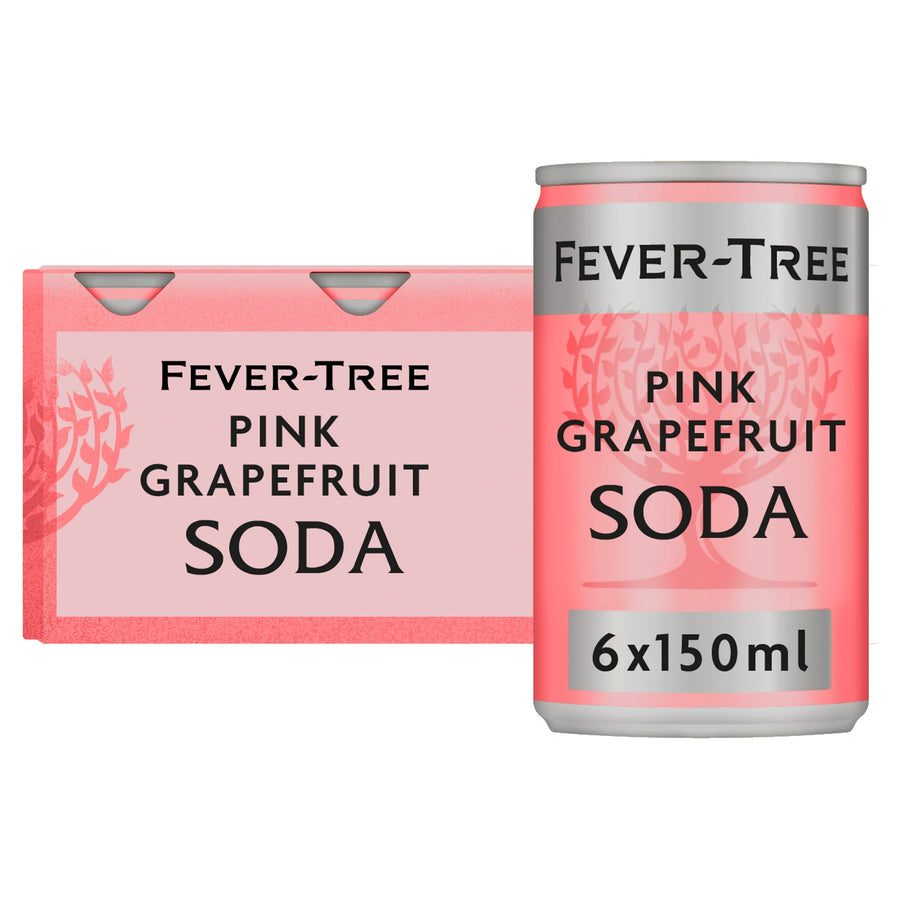 Fever-Tree Pink Grapefruit Soda 6x150ml