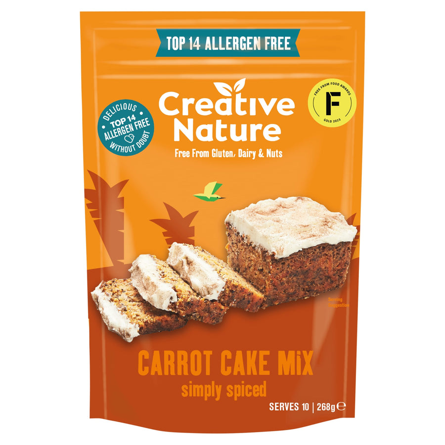 Creative Nature Free From Carrot Cake Mix 268g