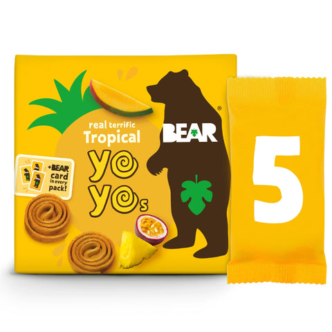 Bear Tropical Yo Yos 5 x 20g