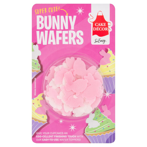 Cake Decor Edible Bunny Wafers 4g