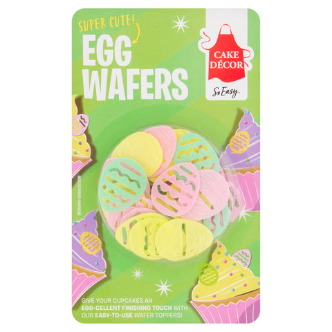 Cake Decor Edible Egg Wafers 4g