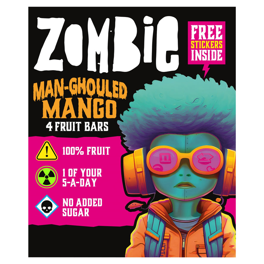 Zombie Mango Fruit Snack Bar Multipack 4x25g