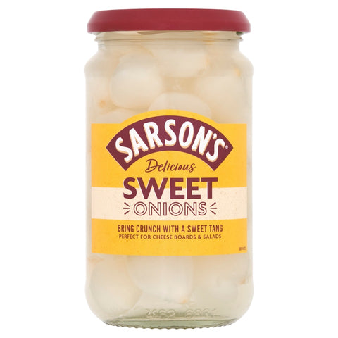Sarsons Sweet Onions 460G