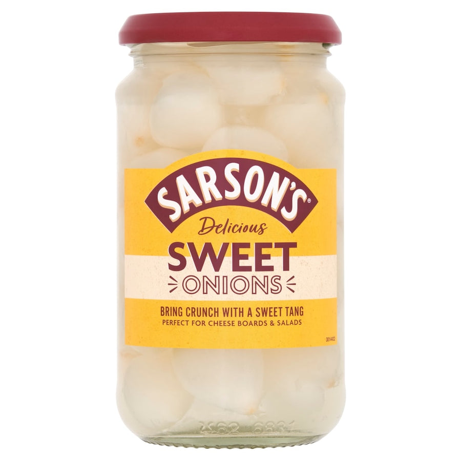 Sarsons Sweet Onions 460G