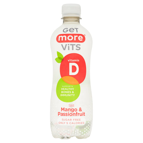 Get More Vitamin D Still Water Mango & Passionfruit Drink 500ml