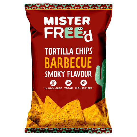 Mister Free'd Tortilla Chips - Barbecue Smoky Flavour 135g