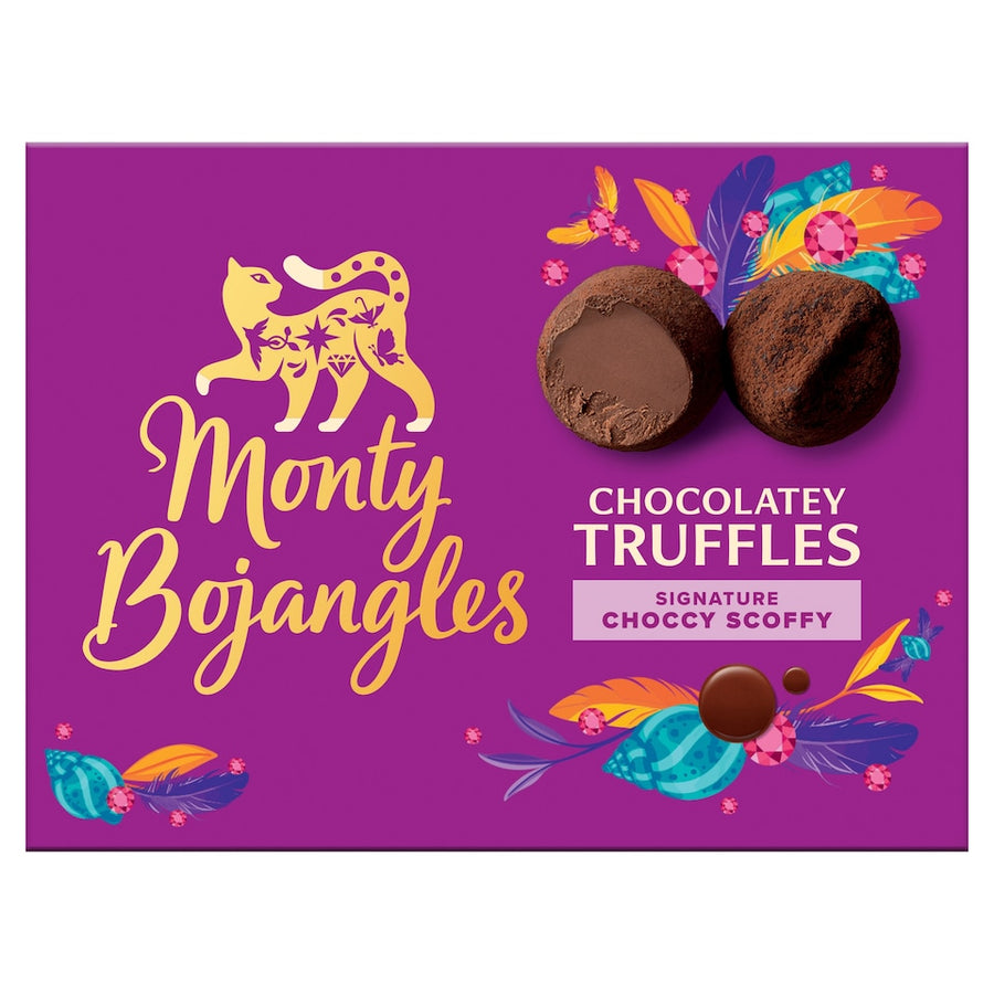 Monty Bojangles Choccy Scoffy Truffles 135G