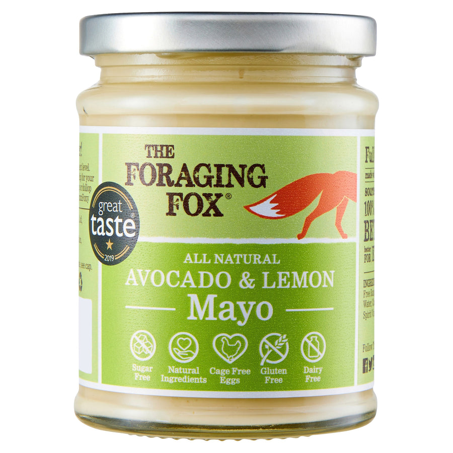 The Foraging Fox Avocado & Lemon Mayonnaise 240G