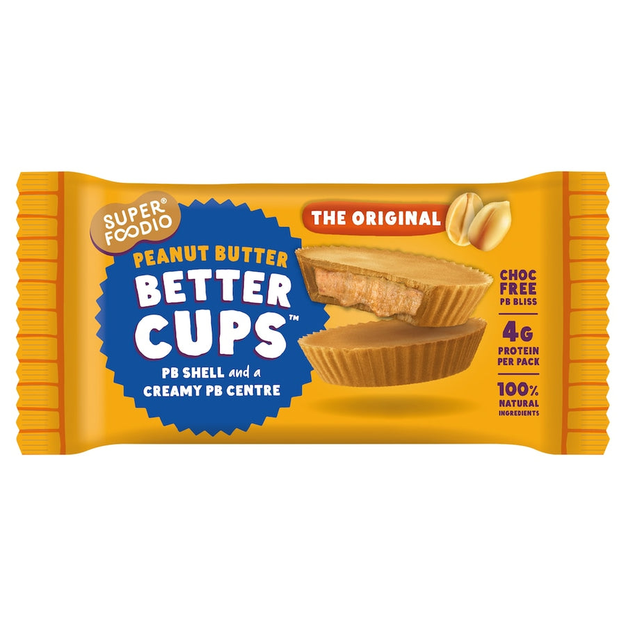 Superfoodio The Original Peanut Butter Better Cups 2 Pack 30g
