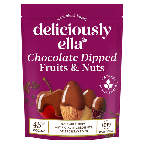 Deliciously Ella Chocolate Dipped Fruit And Nuts 90g