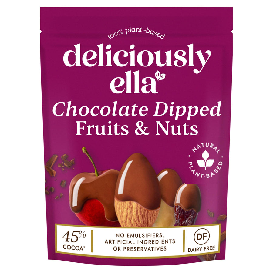 Deliciously Ella Chocolate Dipped Fruit And Nuts 90g