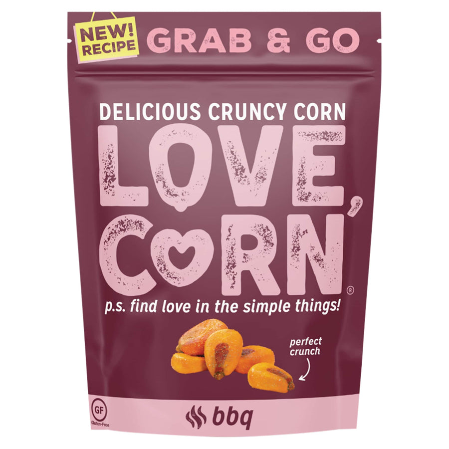 Love,Corn Bbq Roasted Corn Snack 45G