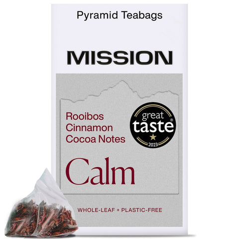 MISSION Calm Rooibos Tea with Cinnamon, Cocoa 15 Tea Bags 37.5g