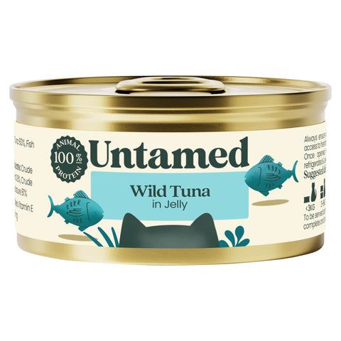 Untamed Wild Tuna in Jelly Cat Food 75G