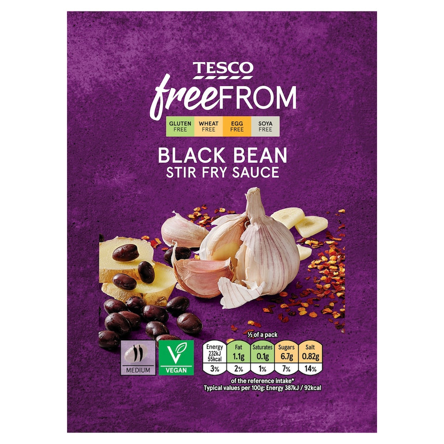 Tesco Free From Blackbean Stir Fry Sauce 120g