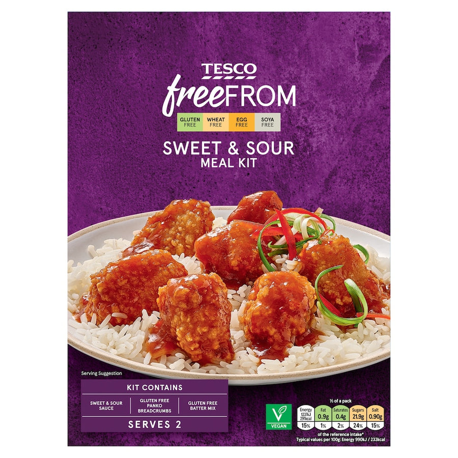 Tesco Free From Sweet & Sour Meal Kit 250g