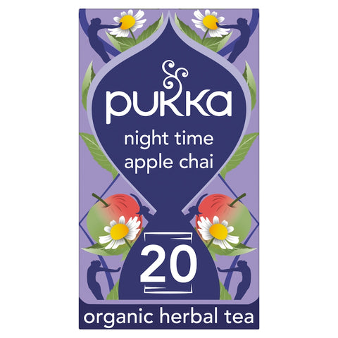 Pukka Organic Night Time Apple 20 Tea Bags 36g