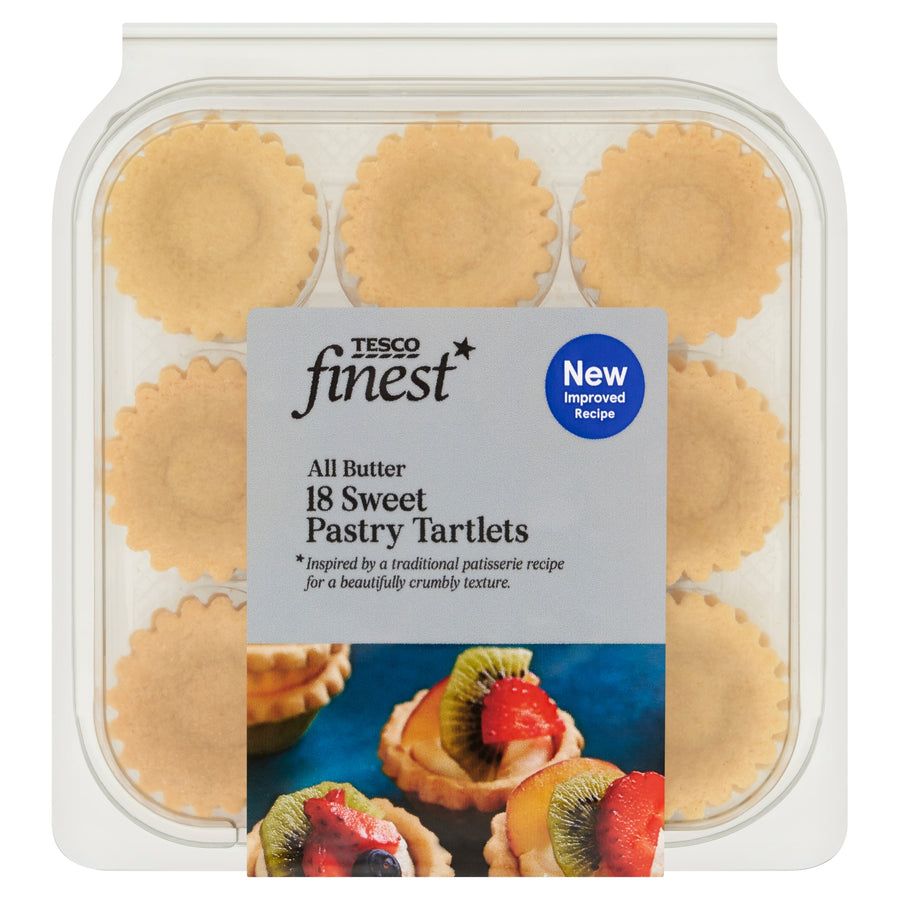 Tesco Finest All Butter Mini Tartlets 108g