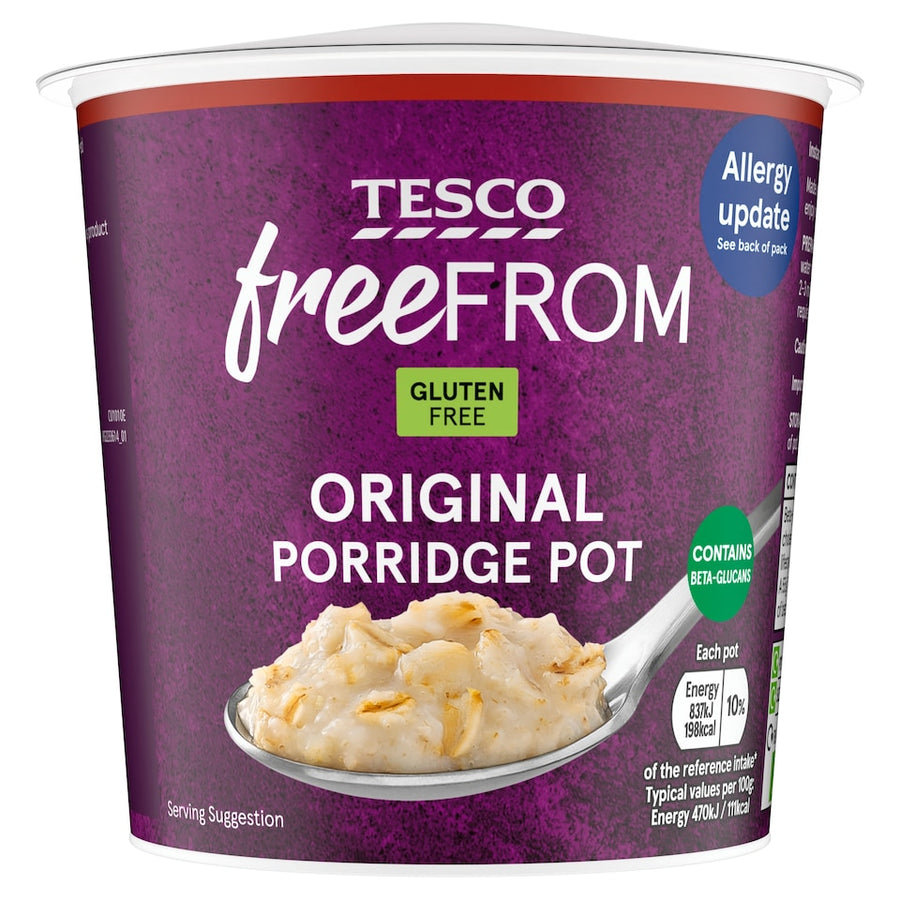 Tesco Free from Original Porridge Pot 55g