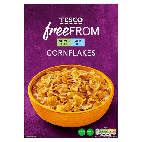 Tesco Free From Cornflakes 300G.