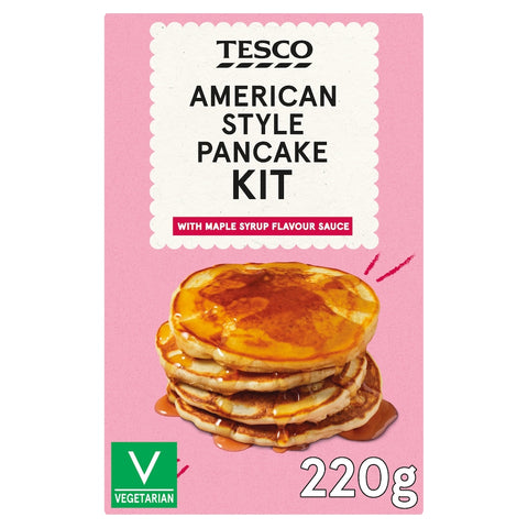 Tesco American Style Pancake Kit 220G