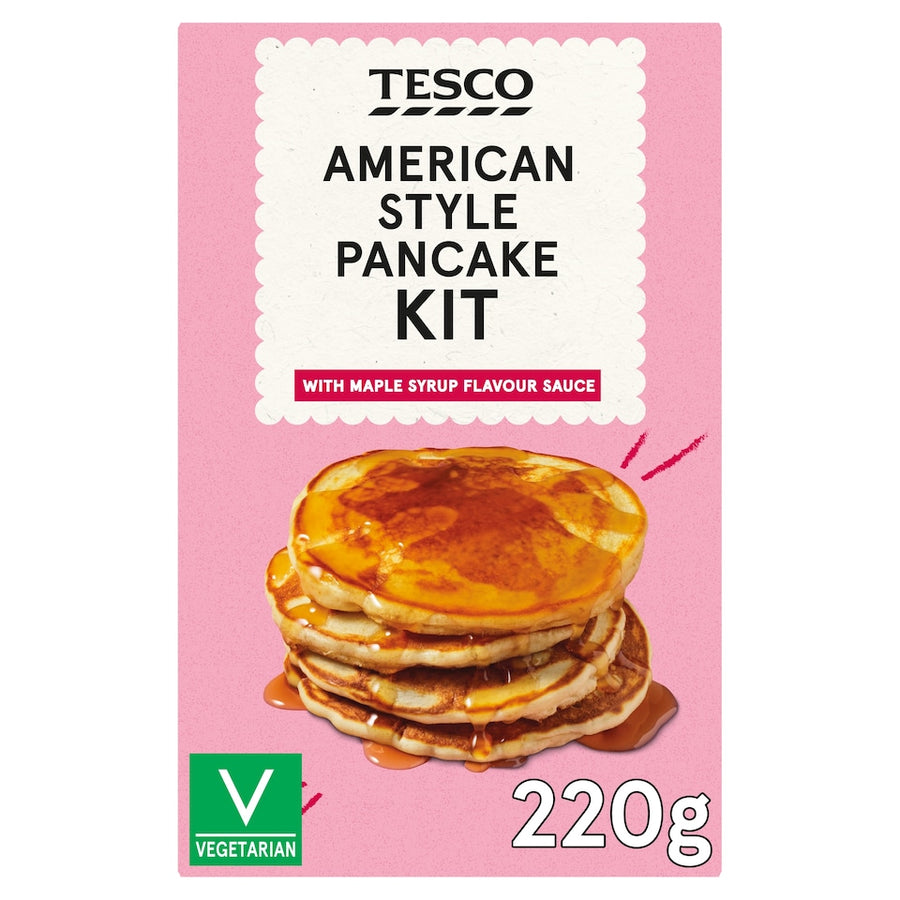 Tesco American Style Pancake Kit 220G