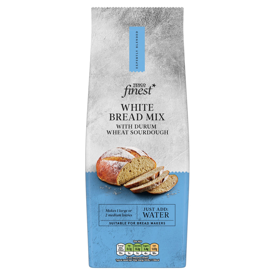 Tesco Finest White Bread Mix 500g