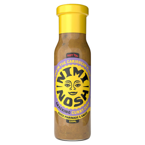 Nimi Nosh Cracking Curry Jerk Quick Marinade & Sauce 250ml