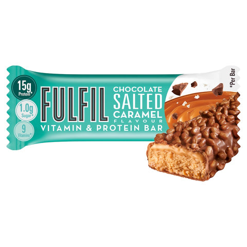 Fulfil Chocolate Salted Caramel Vitamin & Protein Bar 40G