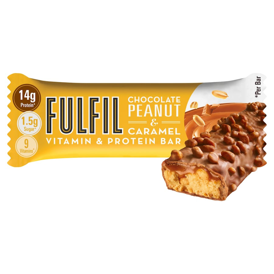 Fulfil Peanut & Caramel Vitamin & Protein Bar 40G