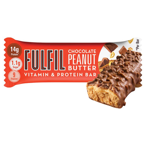 Fulfil Vitamin & Protein Bar - Chocolate Peanut Butter Flavour 40g