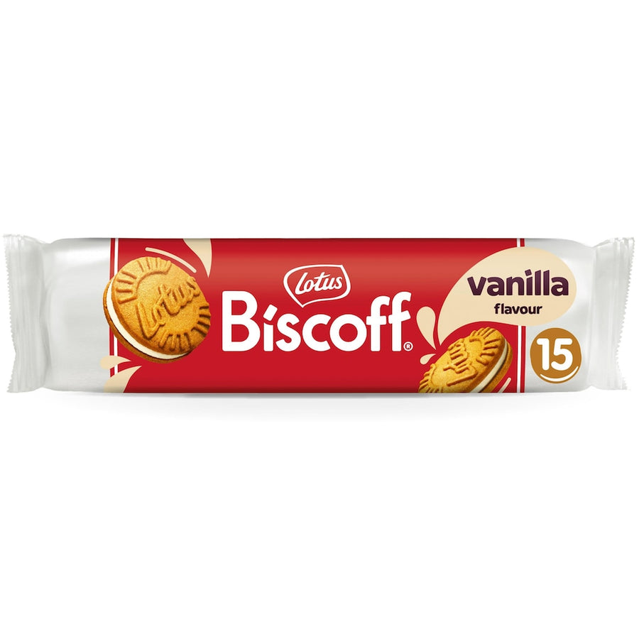 Lotus Biscoff Sandwich Biscuits - Vanilla Flavour 150g