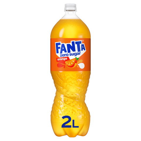 Fanta Zero Sugar Orange 2L