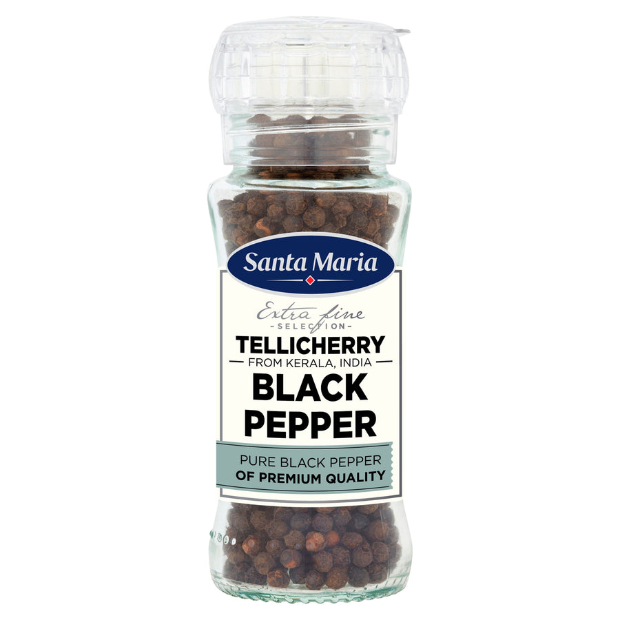 Santa Maria Tellicherry Black Pepper Grinder 70G