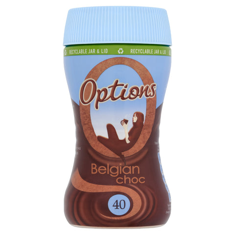 Options Belgian Choc Jar 220g